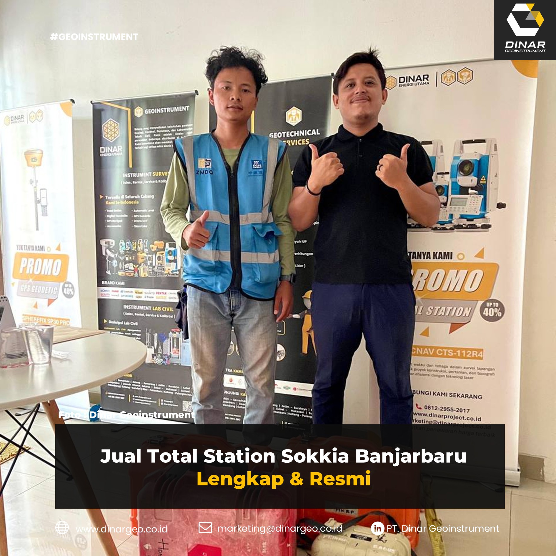 Jual Total Station Sokkia Banjarbaru Lengkap & Resmi (FI)