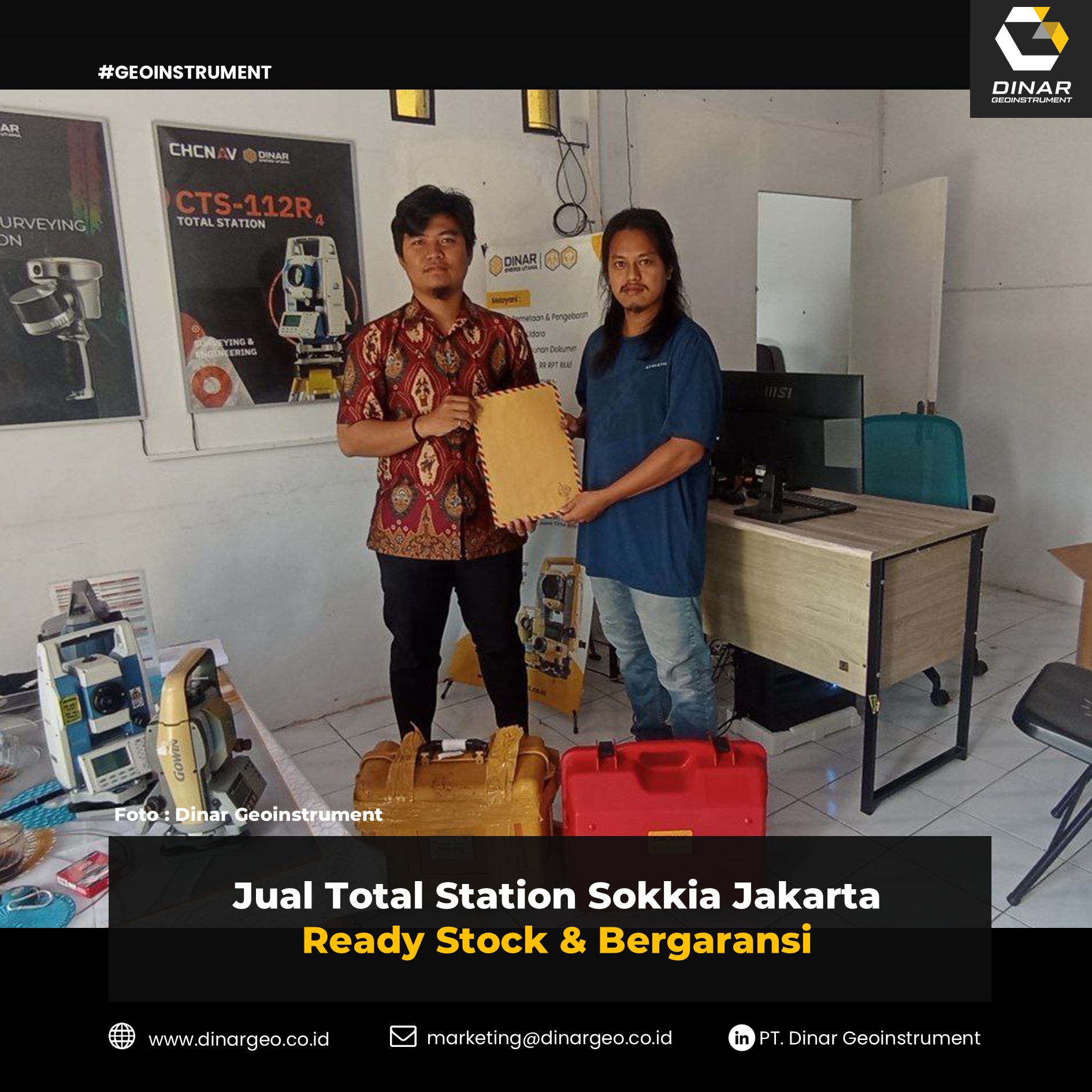 Jual Total Station Sokkia Jakarta Ready Stock & Bergaransi