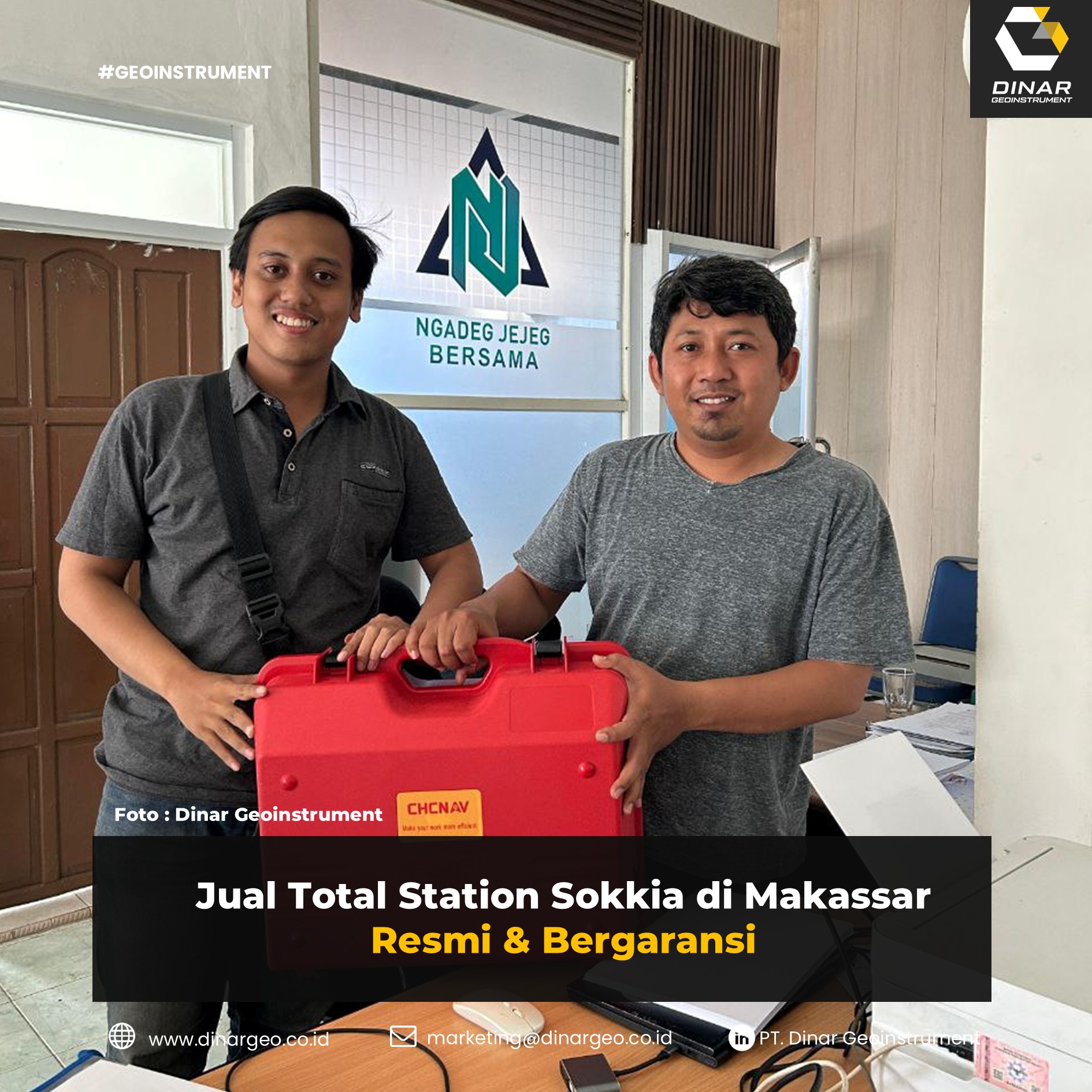 Jual Total Station Sokkia di Makassar Resmi & Bergaransi (FI)