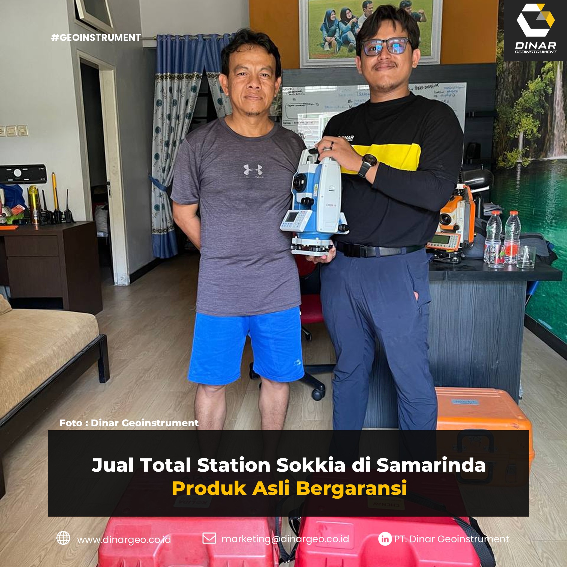 Jual Total Station Sokkia di Samarinda Produk Asli Bergaransi (FI)