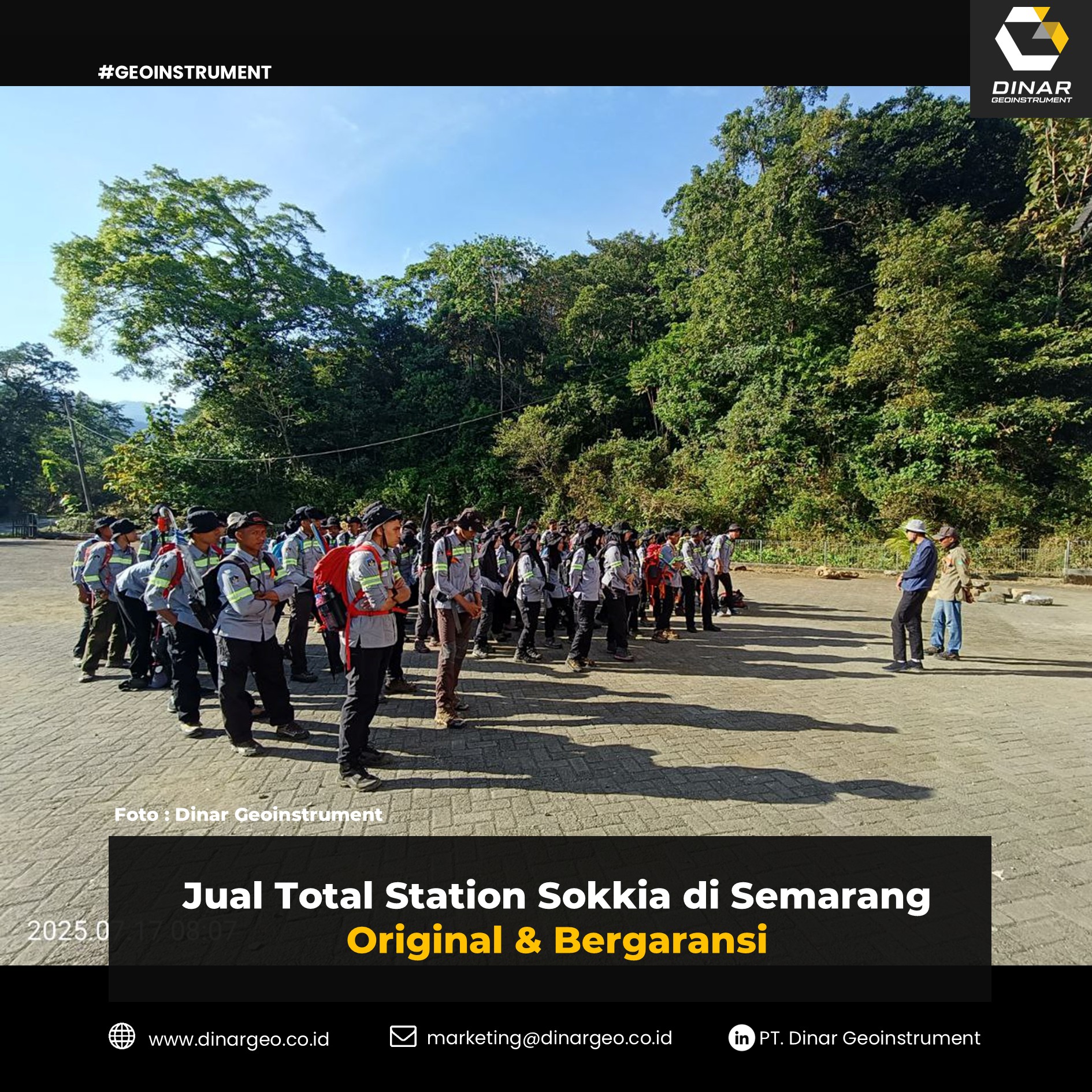 Jual Total Station Sokkia di Semarang Original & Bergaransi (FI)