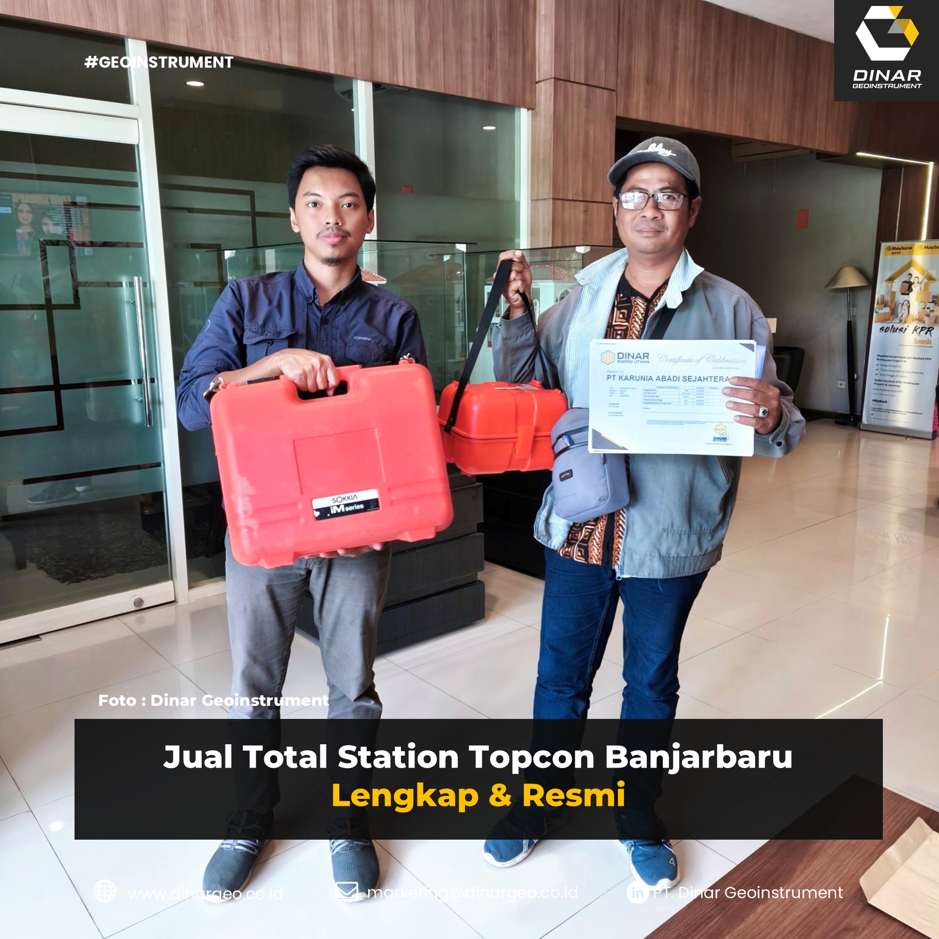 Jual Total Station Topcon Banjarbaru Lengkap & Resmi (FI)