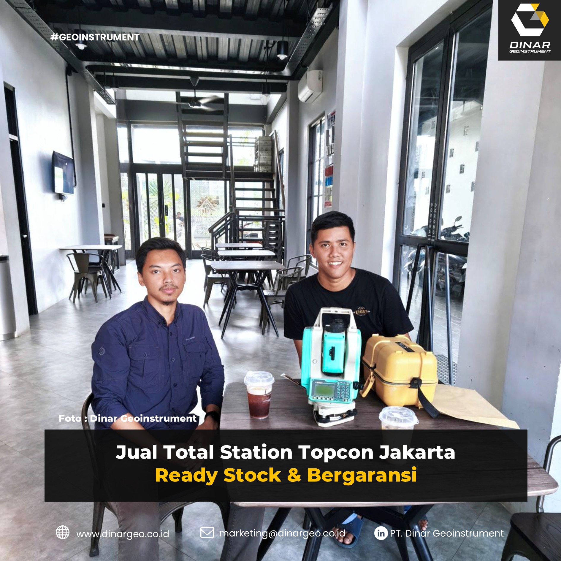 Jual Total Station Topcon Jakarta Ready Stock & Bergaransi (FI)