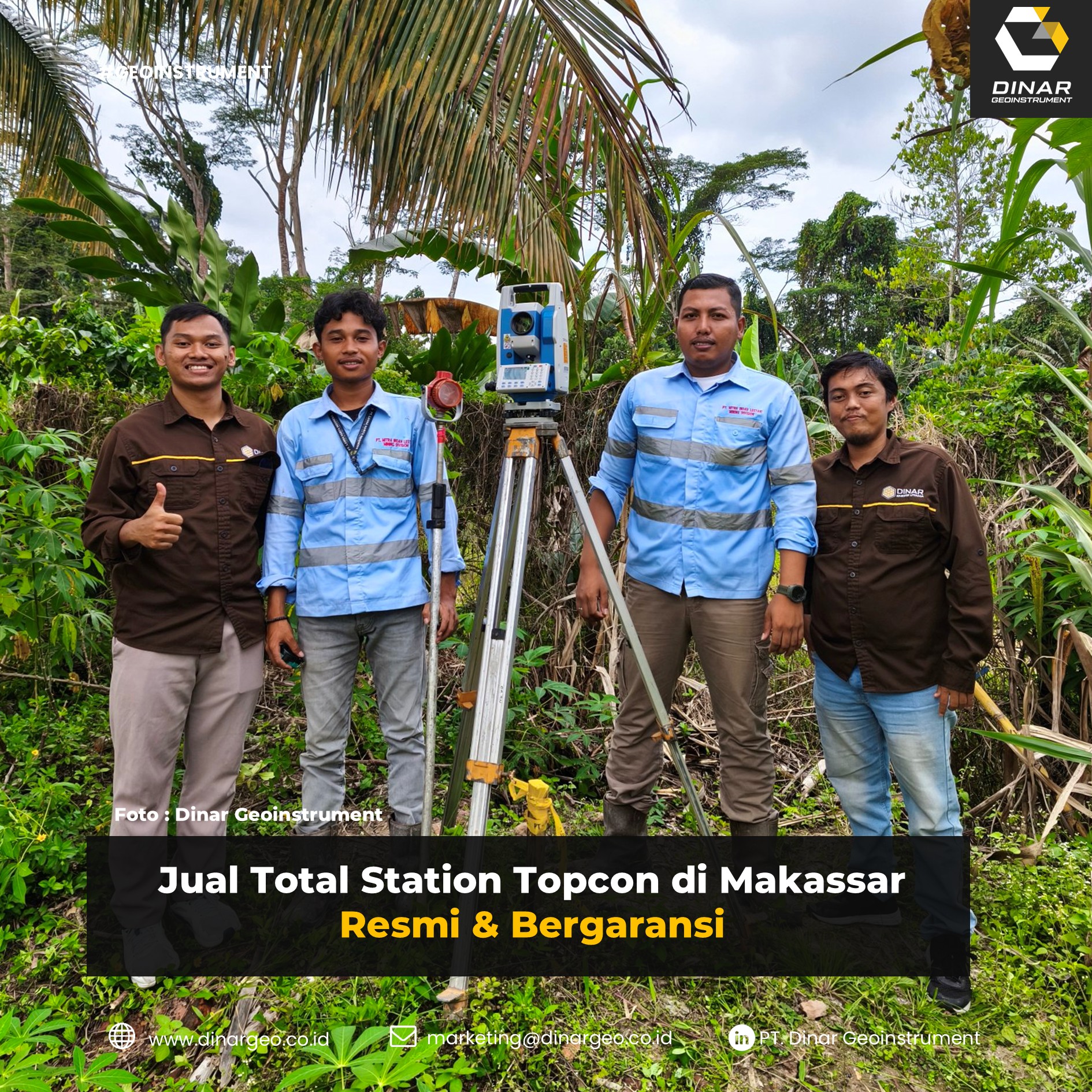Jual Total Station Topcon di Makassar Resmi & Bergaransi (FI)