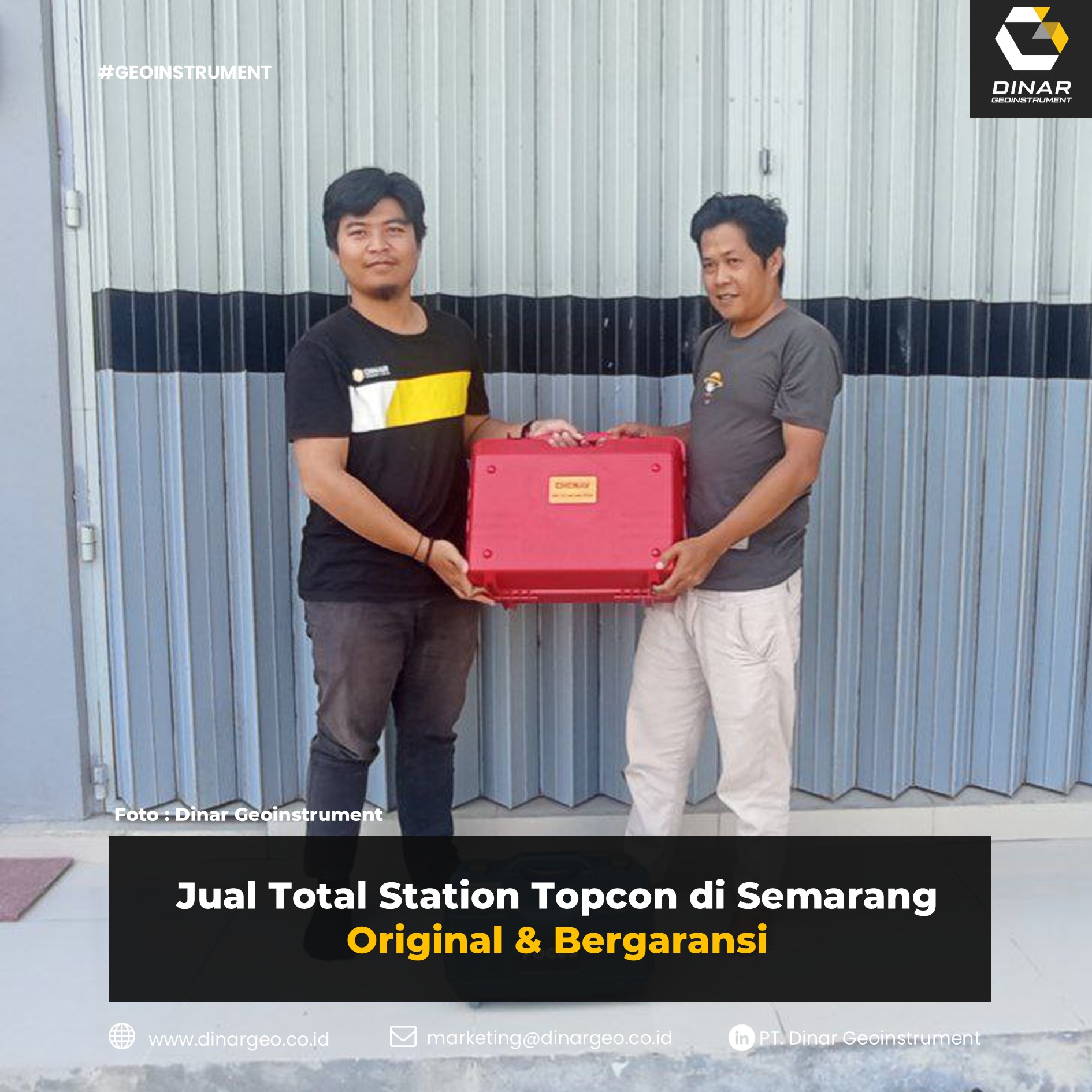 Jual Total Station Topcon di Semarang Original & Bergaransi (FI)
